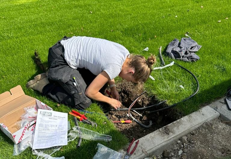 Female Electrician